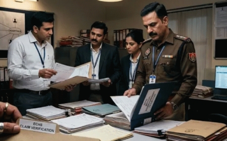 Home Chandigarh चंडीगढ़ में 'सेहत' के नाम पर बड़ा खेल: ECHS घोटाले में 8 अस्पतालों और डॉक्टरों पर FIR; 'मंथन' और 'धर्म' अस्पताल बने केंद्र चंडीगढ़ में 'सेहत' के नाम पर बड़ा खेल: ECHS घोटाले में 8 अस्पतालों और डॉक्टरों पर FIR; 'मंथन' और 'धर्म' अस्पताल बने केंद्र