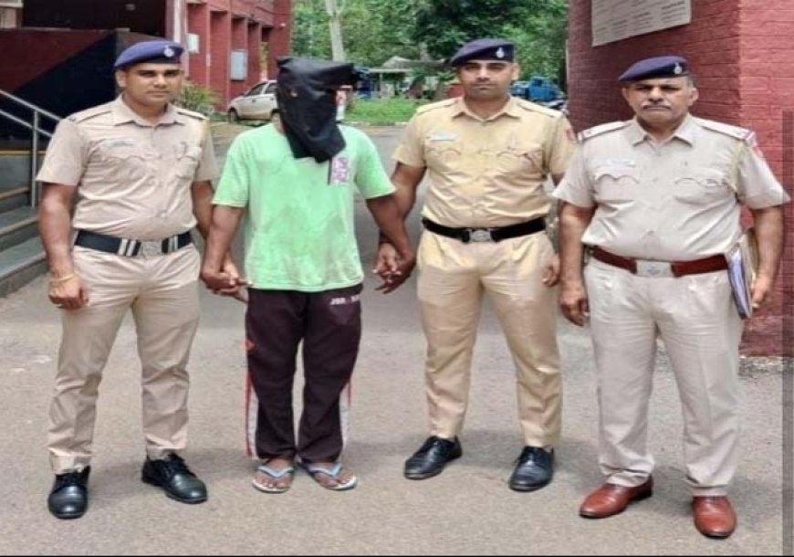 मनीमाजरा पुलिस ने शांति नगर के एक शख्स को 8.47 ग्राम चिट्टे के साथ दबोचा
